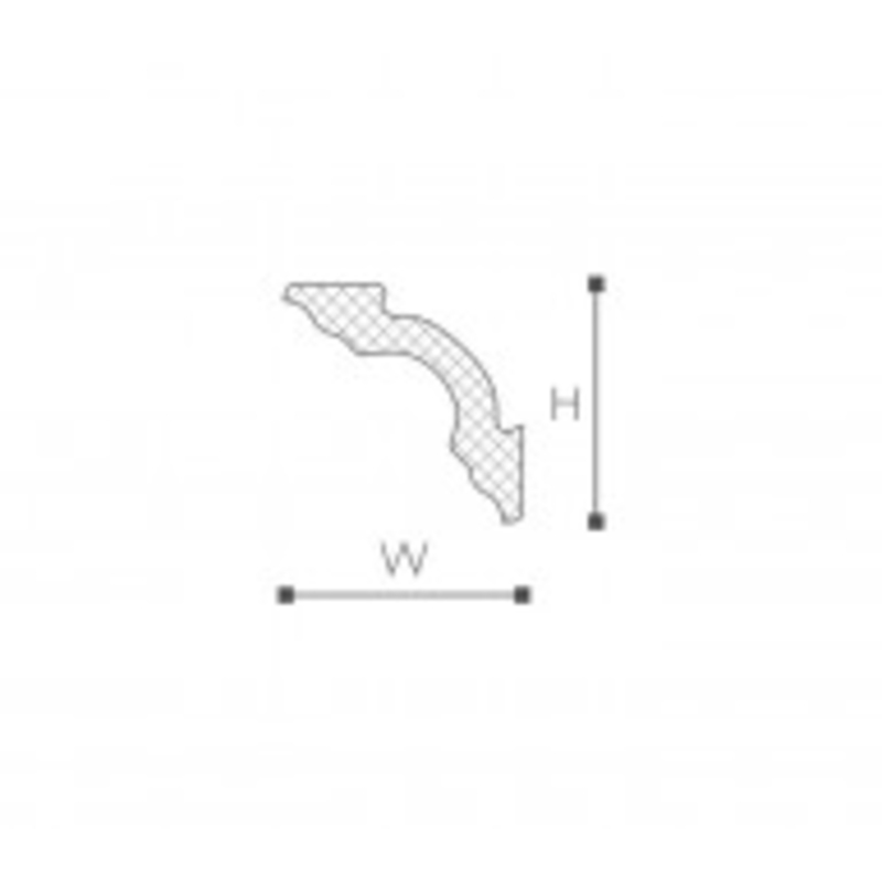 Rodateto Gart A2 Nomastyl 4,5x5cm - Barra 2m