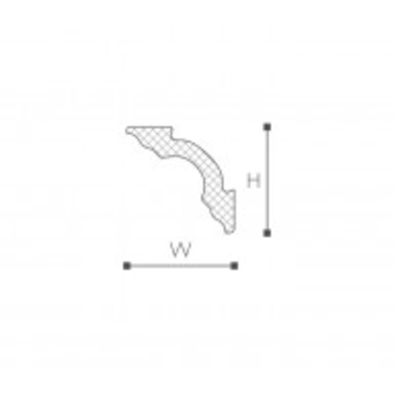 Rodateto Gart A3 Nomastyl 3x3cm - Barra 2m