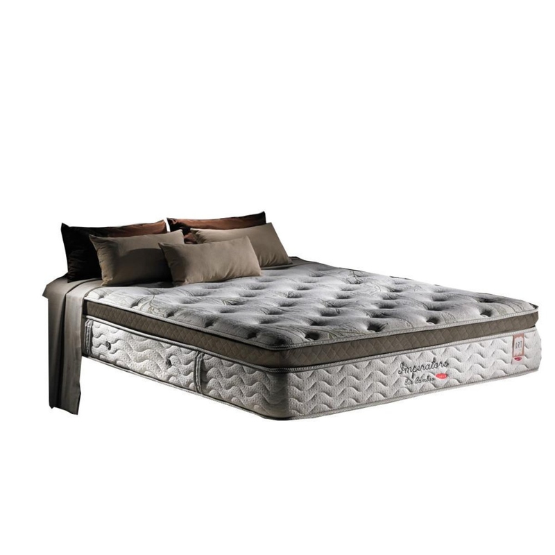 Colchão Herval de Casal Imperatore Eco Bamboo 138x188x34cm 