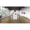 Piso Laminado Quick Step Eligna Wide 8mm x 19 x 1,35cm (m²) Carvalho Café Restaurado QEW 3679