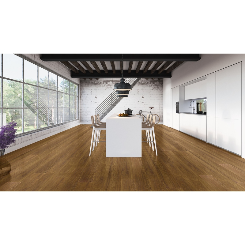 Piso Laminado Quick Step Vision 8mm x 21,5 x 1,80cm (m²) Cumaru Tefé FVI 1666