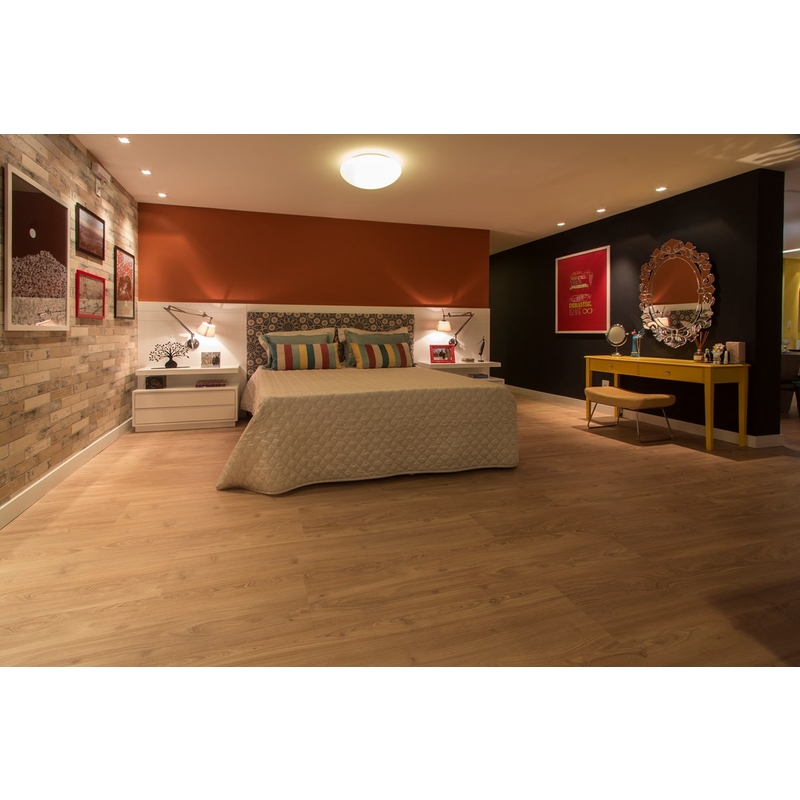 Piso Laminado Eucafloor Prime Click 7mm x 21,7cm x 1,35m (m²) Andorra New