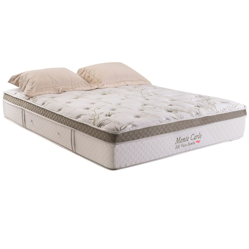 Colchão Herval Monte Carlo Queen Size 158x198x33cm
