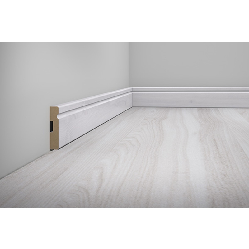 Rodapé Eucafloor MDF Linha Estilo 15mm x 07cm x 2,40m - Barra