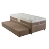 Box c/ Cama Box Auxiliar Herval MH 1453 Solteiro Idea Suede 88x188x34cm
