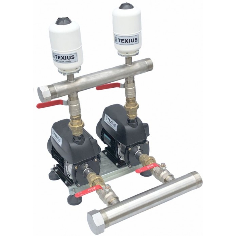Pressurizador Texius c/ Inversor de Frequência Smart Pump Duplo TSP-4-2DC-DM 2X1,0CV 220V