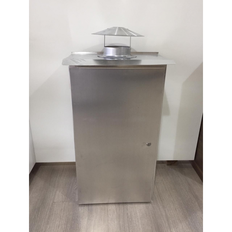 Protetor p/aquecedor aluminio Distak Grande 28x60x95cm