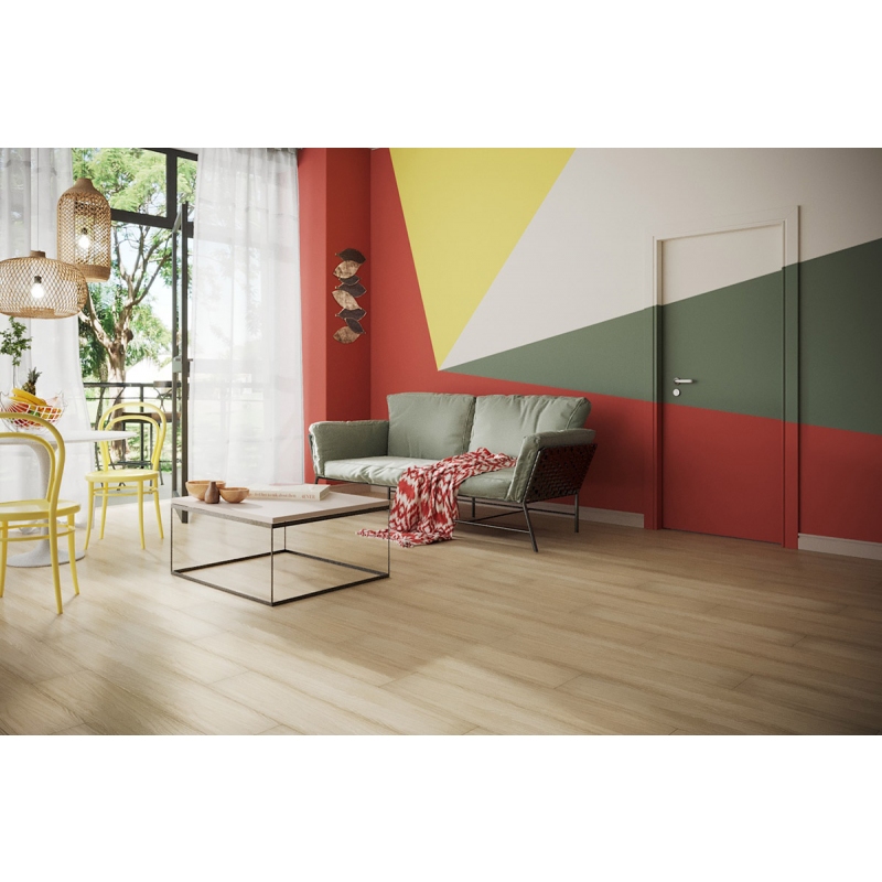 Piso Laminado Eucafloor Prime Click 7mm x 21,7cm x 1,35m (m²) Carvalho Maiorca