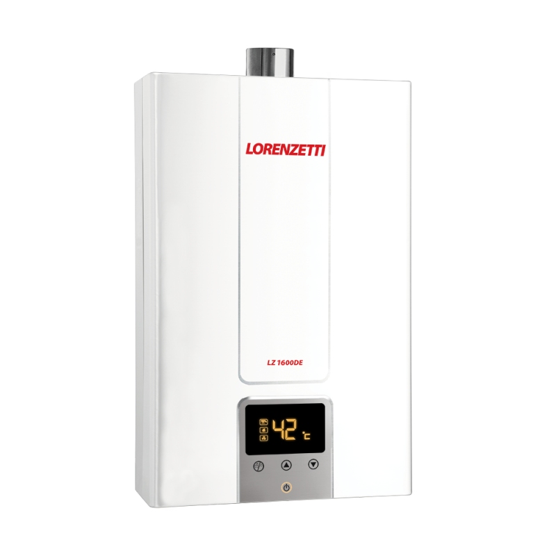 Aquecedor de Água a Gás Lorenzetti LZ 1600DE 15 Litros GLP/GN 