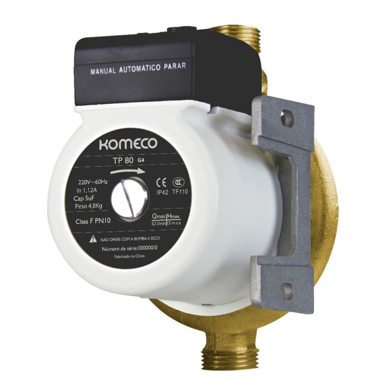 Pressurizador Komeco TP 80 G4 127V ou 220V Bronze