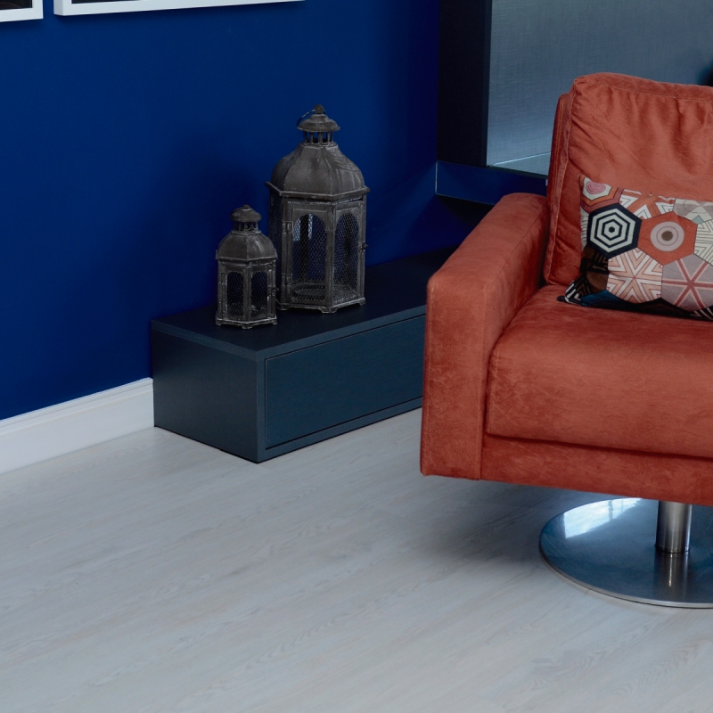 Piso Vinílico Graddus Linha Residence Oak Gray 2mm x 22,86cm x 121,92cm