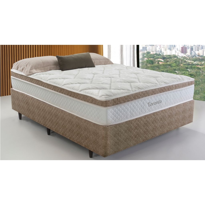 Colchão Herval Toronto de Casal 138x188x26cm