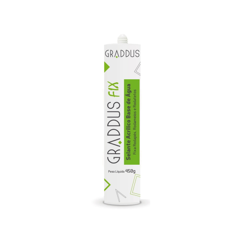 Selante Acrílico Branco Graddus Fix Tubo 450g