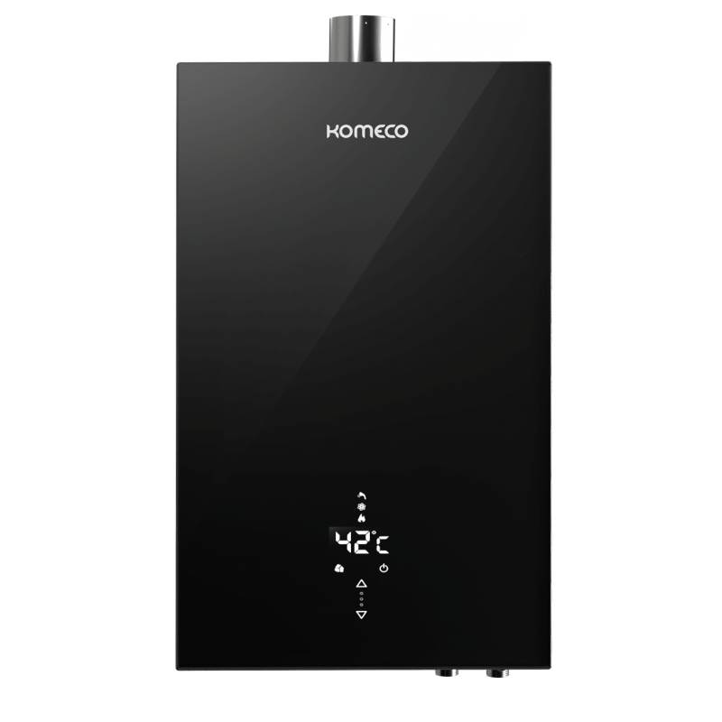 Aquecedor Komeco 16 litros digital KO 16BK Decor Black com Wi-Fi