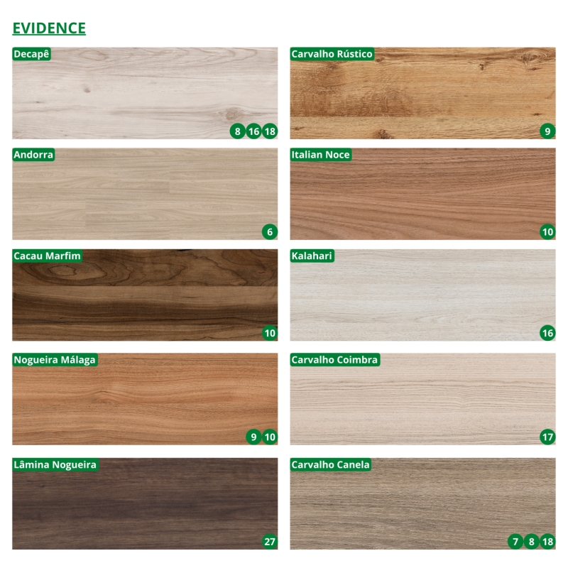 Perfil Eucafloor Tecno Piso Parede PP 180mm x 30mm x 10mm (Barra)