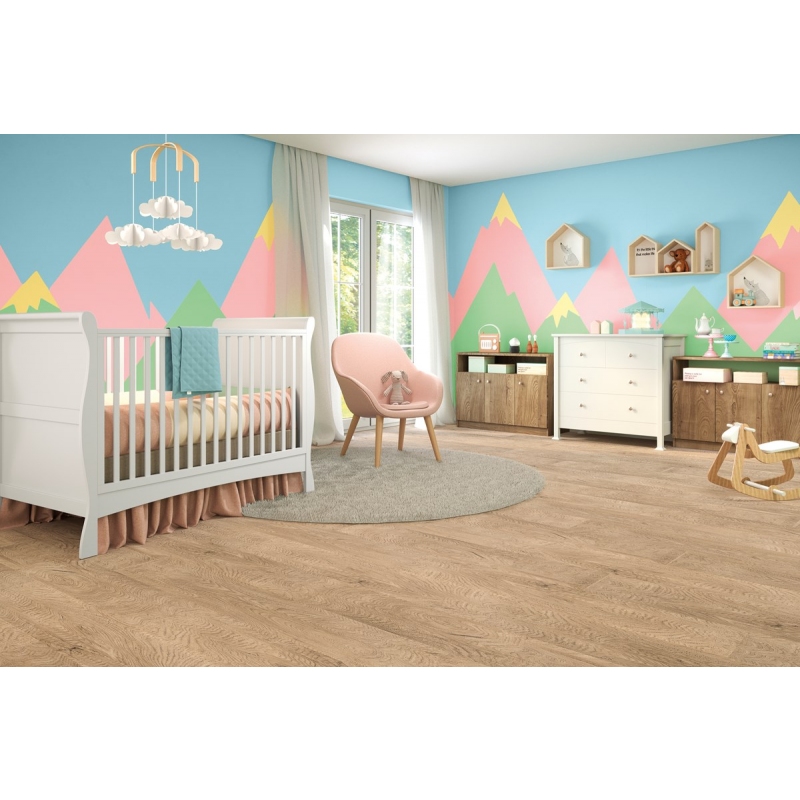 Piso Vinílico Eucafloor LVT Basic 2mm x 1.229 x 238 mm (m²) Seattle