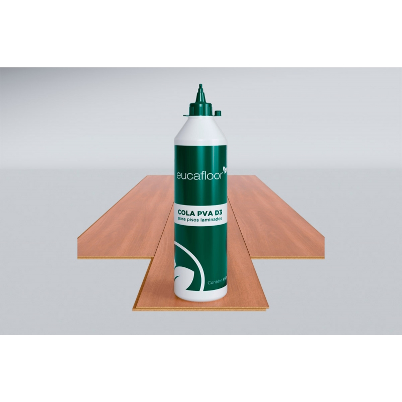 Cola Eucafloor PVA Branca D3 p/ Piso Laminado