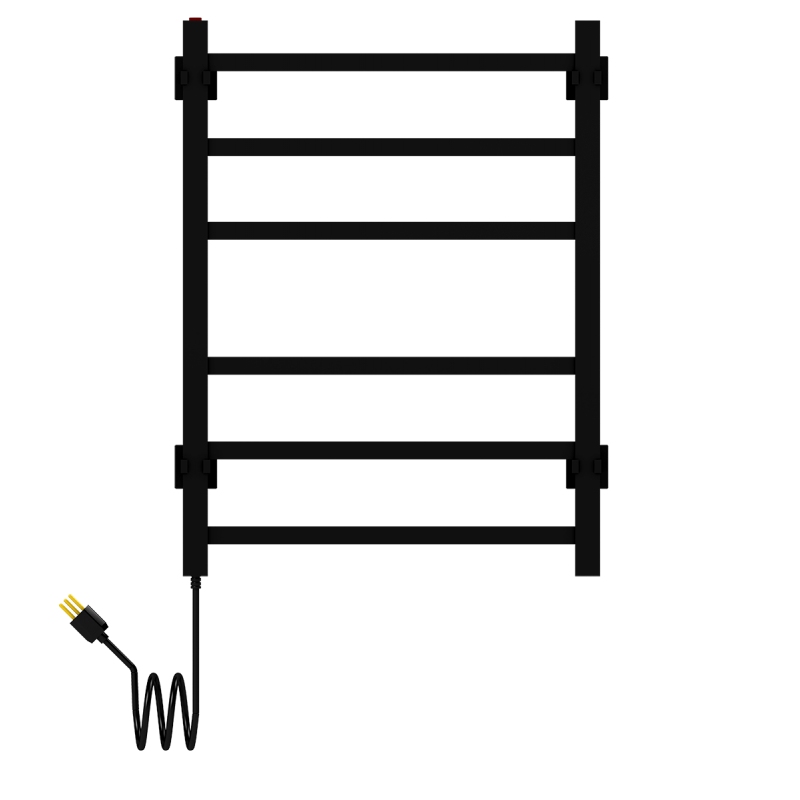 Toalheiro Elétrico Seccare Piazza Preto Fosco 90W