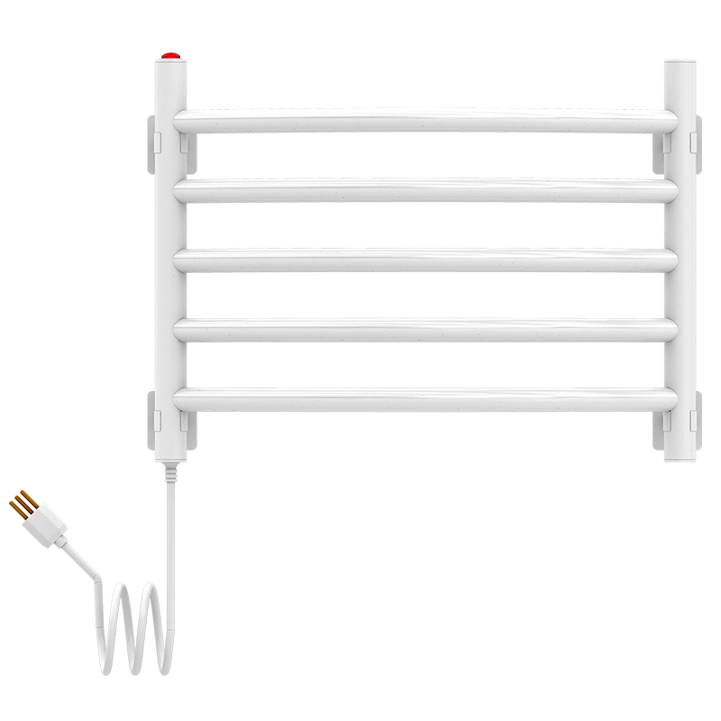 Toalheiro Elétrico Seccare Decorato Curvo Branco 55W