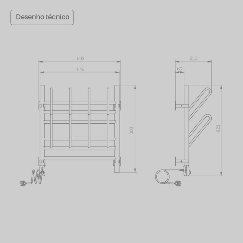 Sapateiro Seccare Elétrico 4 Pares Branco 160W