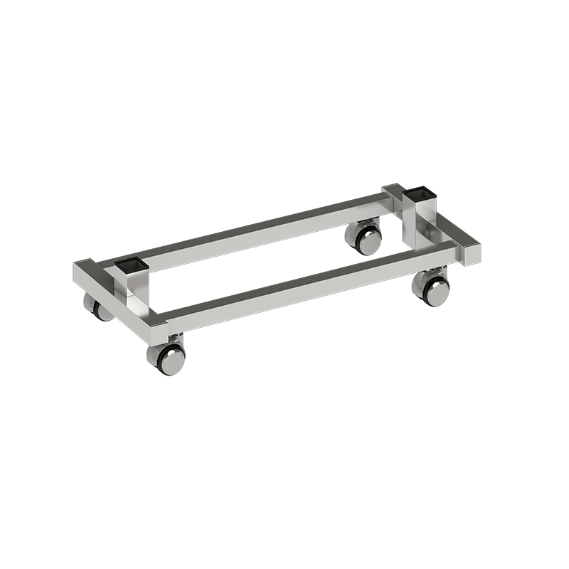 Suporte Móvel Seccare Quadrado Inox Polido