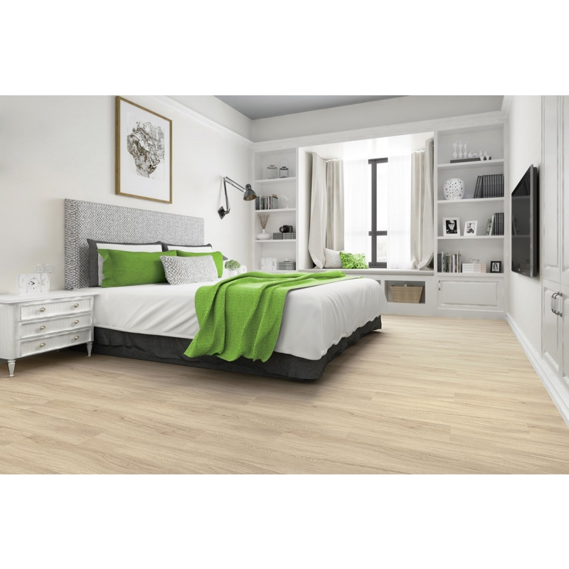 Piso Vinílico Eucafloor LVT Basic 2mm x 1.229 x 238 mm (m²) Phoenix