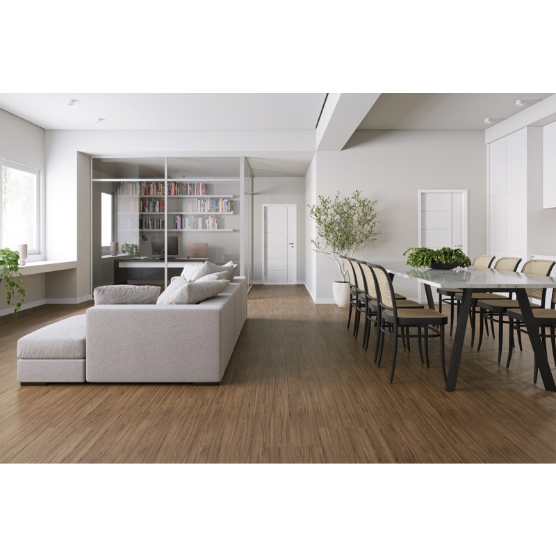 Piso Laminado Eucafloor Max Elegance Noce Borgonha 7mm x1.357 x 350 mm (m²)