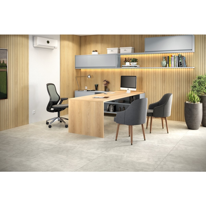 Piso Laminado Eucafloor Square 8mmx90,6x90,6cm (m²) Concreto