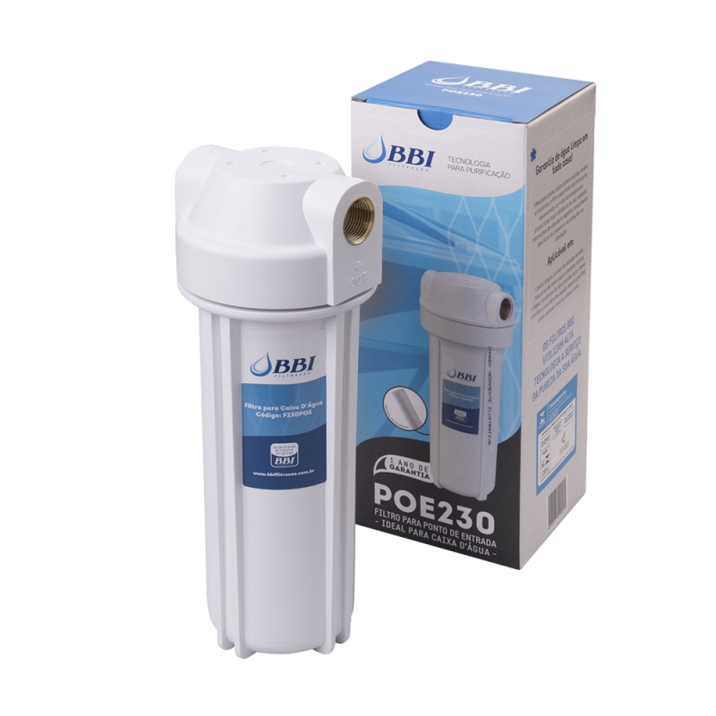Filtro Ponto de Entrada para Caixa D'água BBI F230POE