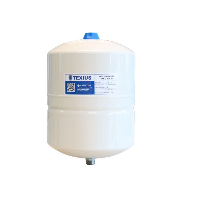 Vaso de Expansão Texius 24 Litros TAN-H-AQF-24