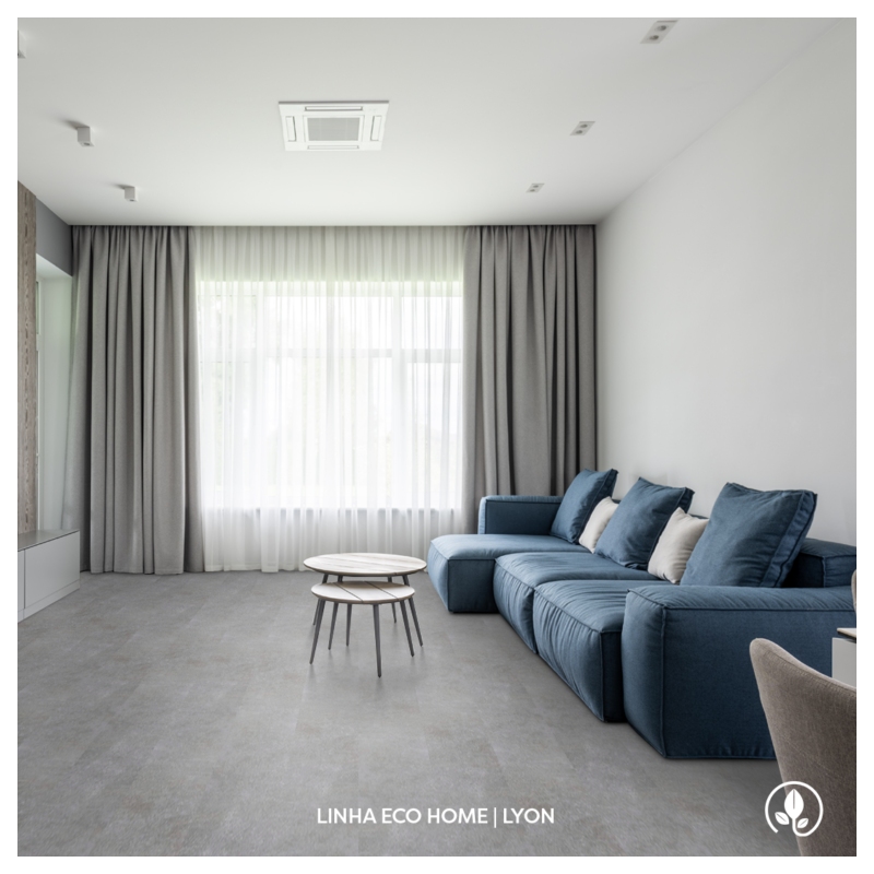 Piso Vinílico Ecomex Eco Home Lyon 2mm x 121,92 x 22,86 cm